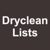 Dryclean Lists