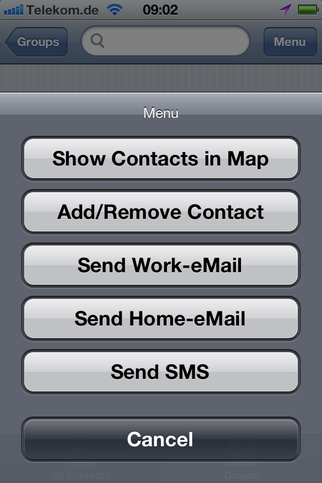 MyContacts Map screenshot 4