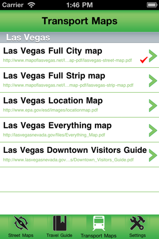 Las Vegas Offline Street Map screenshot 3