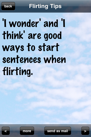 Flirting Guide screenshot 3
