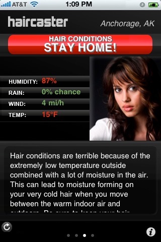 Haircaster screenshot