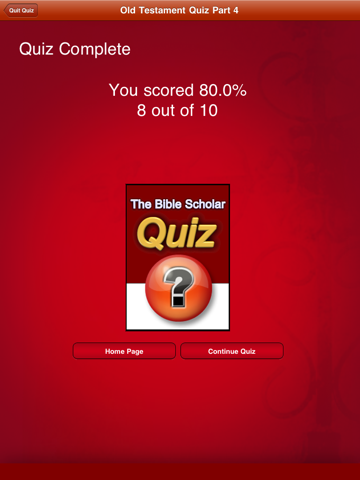 The Bible Scholar Quiz screenshot 4