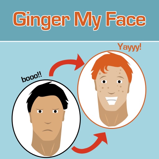 Ginger My Face - Free Gingering Photo Booth icon
