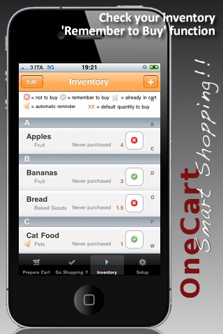 OneCart Lite (Shopping List with Dropbox) screenshot-3