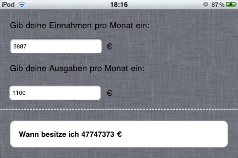 MILLIONÄRSRECHNER screenshot-4