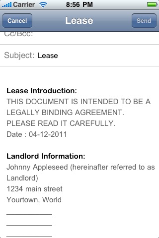 Lease Maker screenshot-3