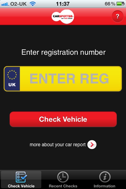 Car Spotter Car Data Check