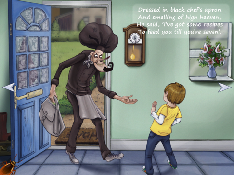 Feed-’Em Fred (The Chef of Dread) interactive storybook (for iPad) screenshot 2