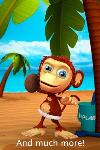 Talking Baby Monkey screenshot-4