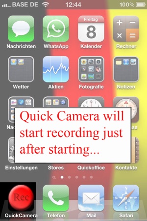 Quick Camera - capture your movie fast