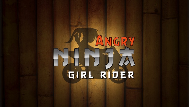 Angry Ninja Girl Rider - Hot new motorbike racing game