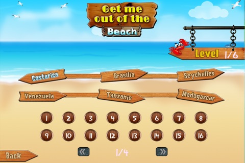 Get me out of the beach FREE , the hot summer traffic and puzzle game screenshot 3