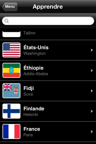 Drapeaux et Capitales screenshot 4