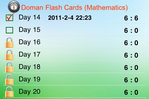 Doman Flash Cards Math screenshot 2