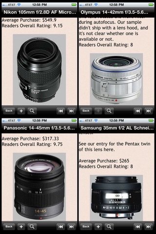 Camera Lens Bible screenshot 2