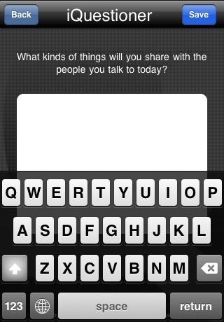 iQuestioner Lite screenshot 2