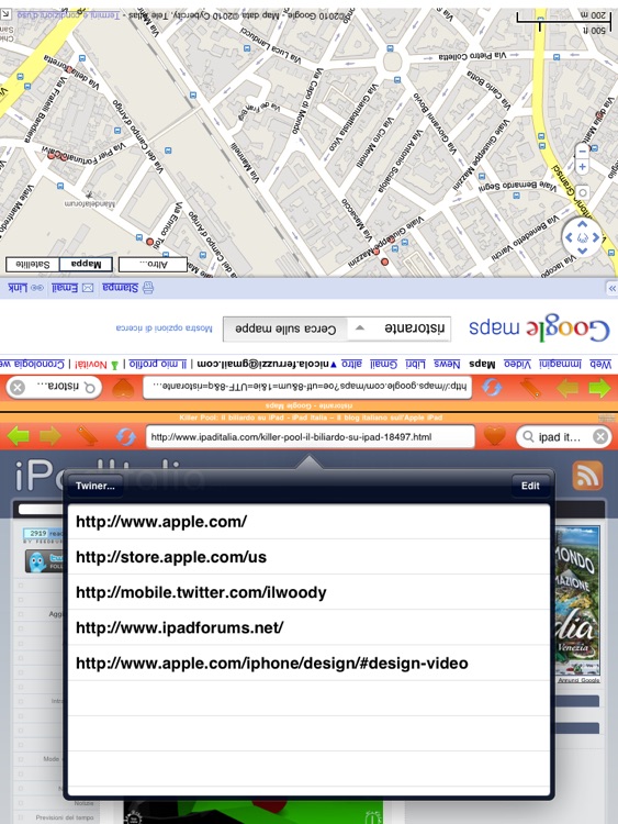 Twiner social web browser screenshot-3