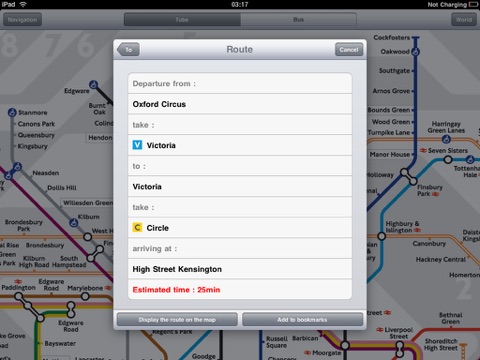 London Tube for iPad screenshot 2