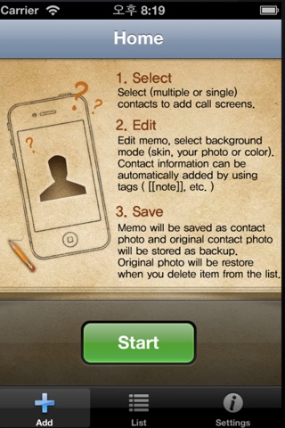 Call Screen (Caller ID Screen Editor) screenshot 2