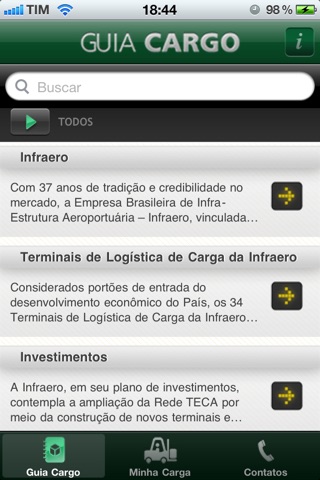 Infraero Cargo screenshot 3