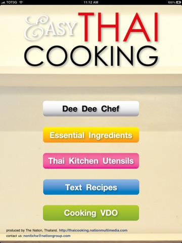Thai Cooking for iPad screenshot 4