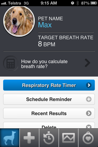 Your Dogs Heart Resting Respiratory Rate screenshot 3