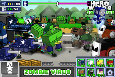 Hero Wars 2: Zombie Virus screenshot 3