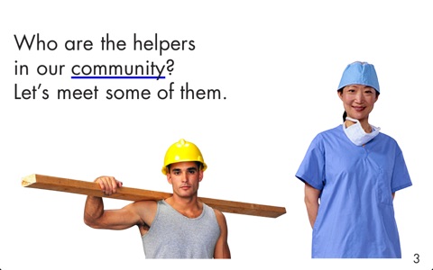 Community Helpers - LAZ Reader [Level D–first grade] screenshot 2