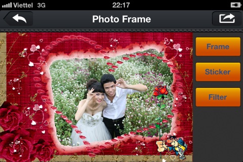 Wedding Photo Frame screenshot 2