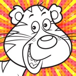 Color Mix Animal Learn Paint Colors by Mixing Paints  Drawing Animals for Preschool