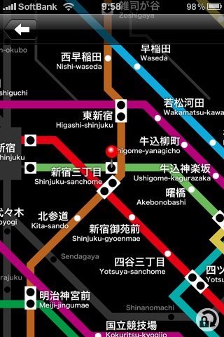 Japan Subway Route Map (Tokyo Osaka Nagoya) screenshot 2