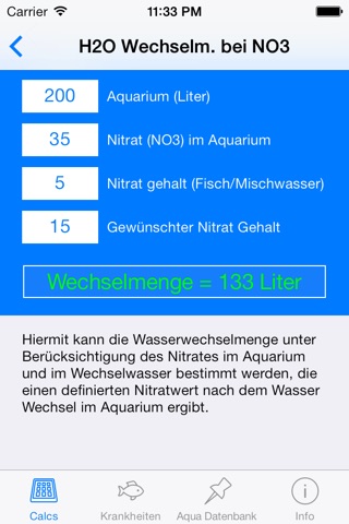 Aqua Calcs screenshot 3