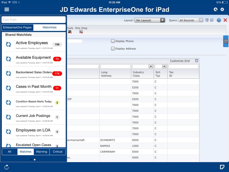 w-4 and jd edwards enterprise one