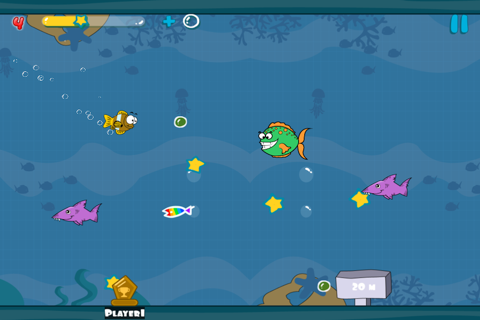 Gator Bait  Frenzy - Underwater Splashy Fish Escape Challenge screenshot 4