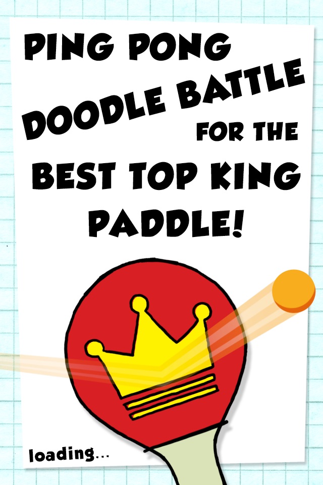 Ping Pong Doodle Battle For The Best Top King Paddle ! - Free Fun Game screenshot 2