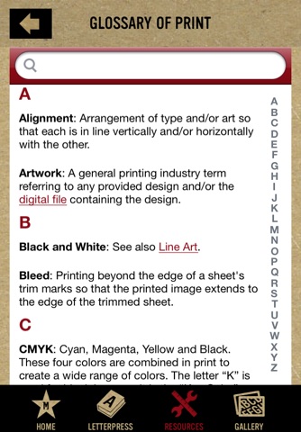 Letterpress Handbook screenshot 3