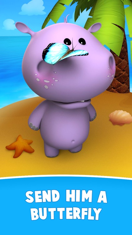 Talking Baby Hippo screenshot-4