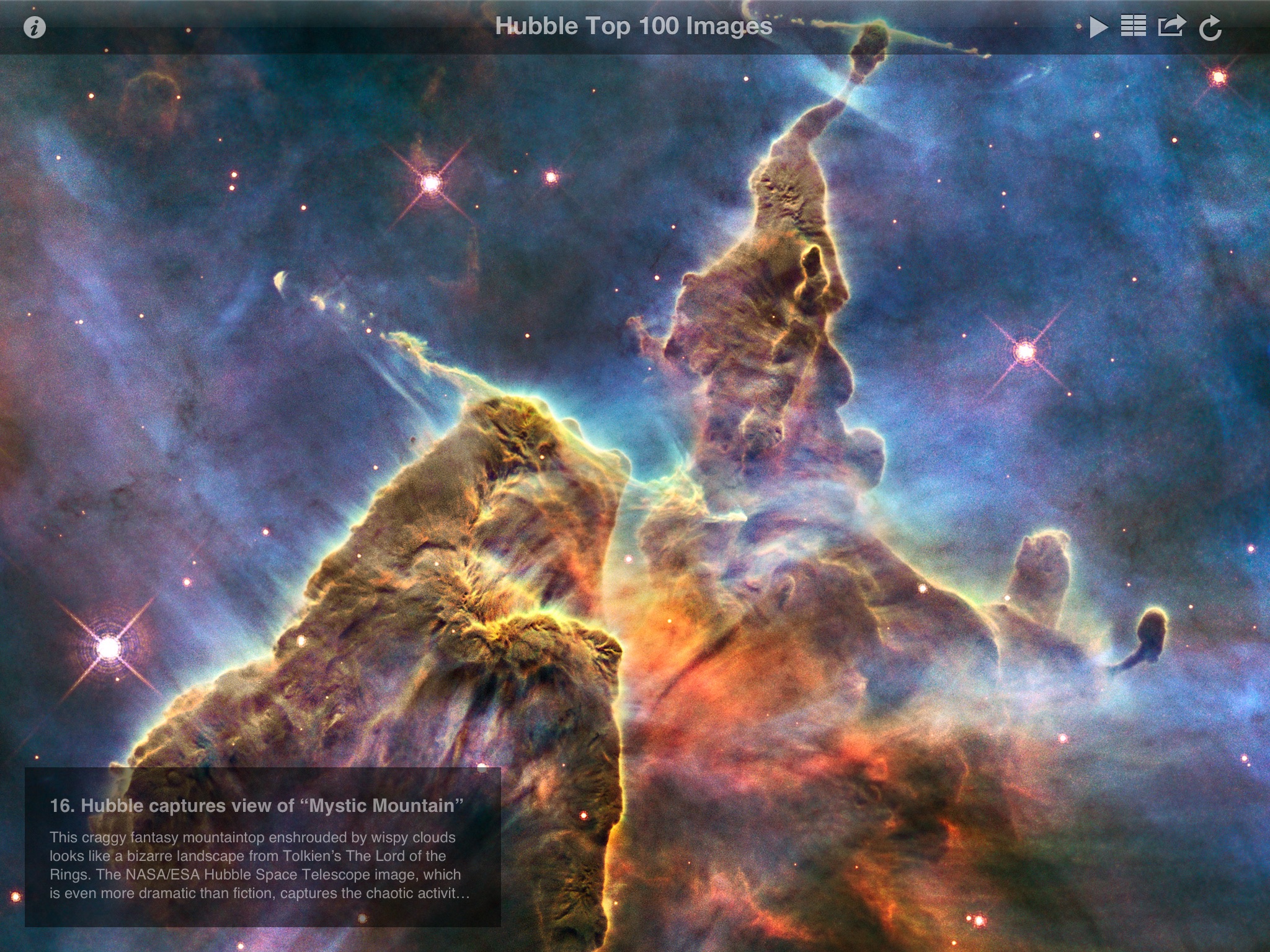 Hubble Top 100 screenshot 3