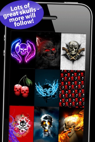 Skull & Halloween Backgrounds screenshot 4