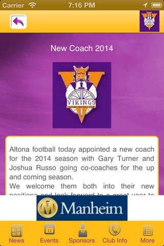 Altona Football Club screenshot 2