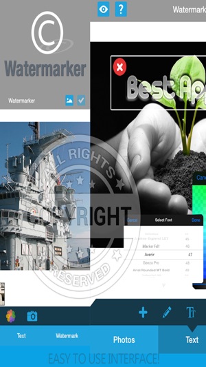 Easy Watermark Photo Editor Lite(圖3)-速報App