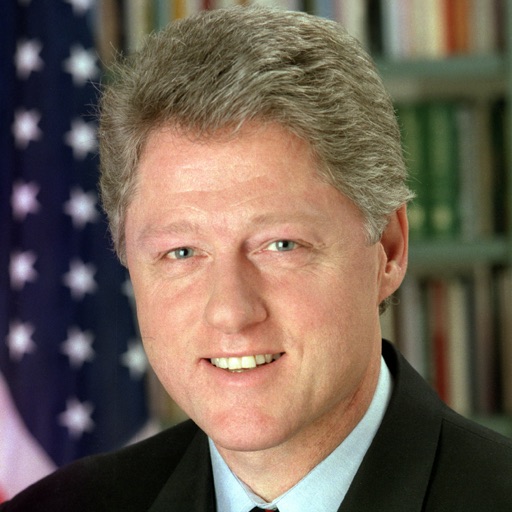 Talking Bill Clinton for iPhone Icon