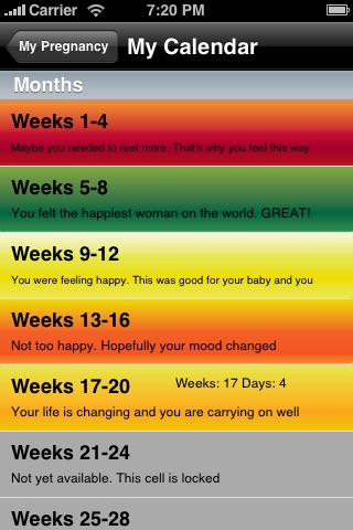 My Pregnancy Lite screenshot 3