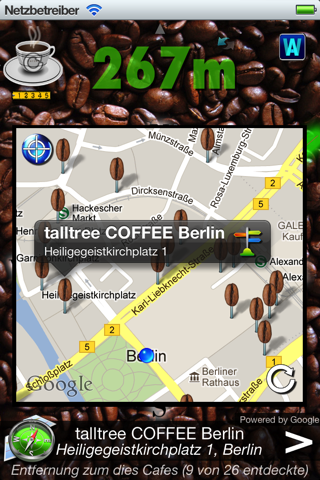 COFFEE Compass FREE screenshot 3