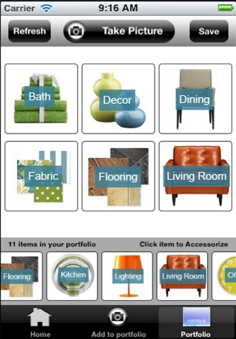 Interior Design Mock Up App screenshot 2