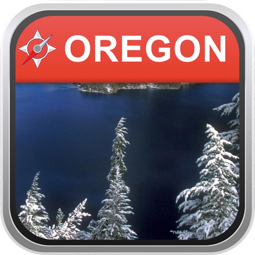 Offline Map Oregon, USA: City Navigator Maps icon