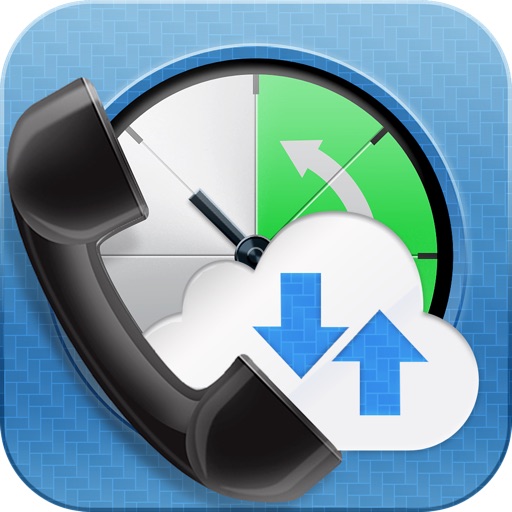 Call+Data Time Monitor Icon