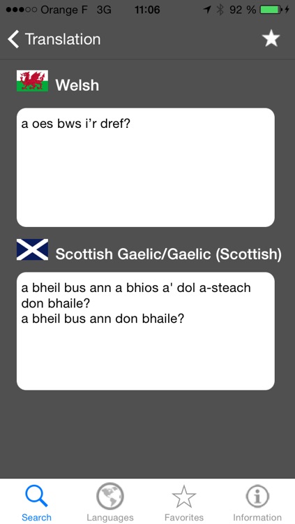 Speak the languages of the Celtic regions: Welsh, Scottish Gaelic, Irish Gaelic, Breton, Galician
