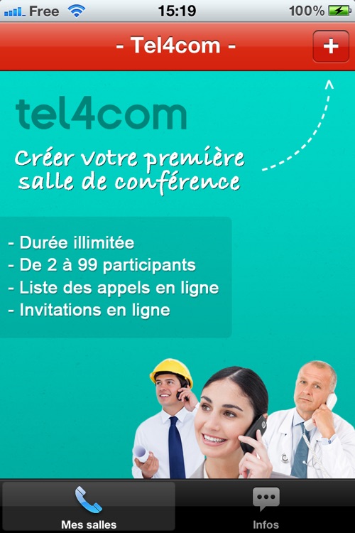 Conférences téléphoniques - Tel4com