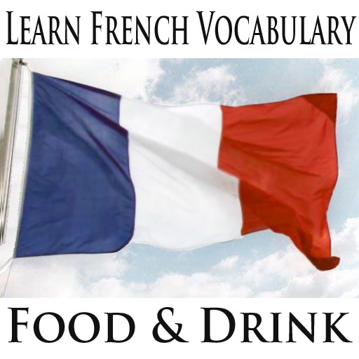Learn French Vocabulary Builder - Food & Drink icon